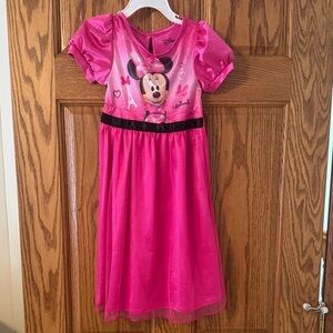 Pink Minnie Mouse Kids nightgown dress